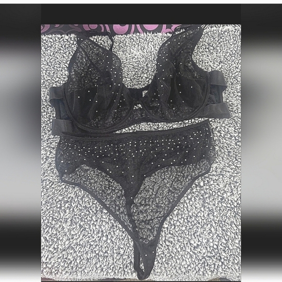 🍁🍂Like new Playful promises 44DD BRA 1X Thng  44dd G STUDDED - Picture 4 of 8